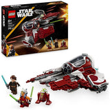 LEGO Ahsoka's Jedi Interceptor building toy, UK version