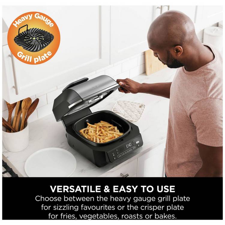 Ninja air fryer grill 5-in-1 EG351UK 5.7L, imported from the UK