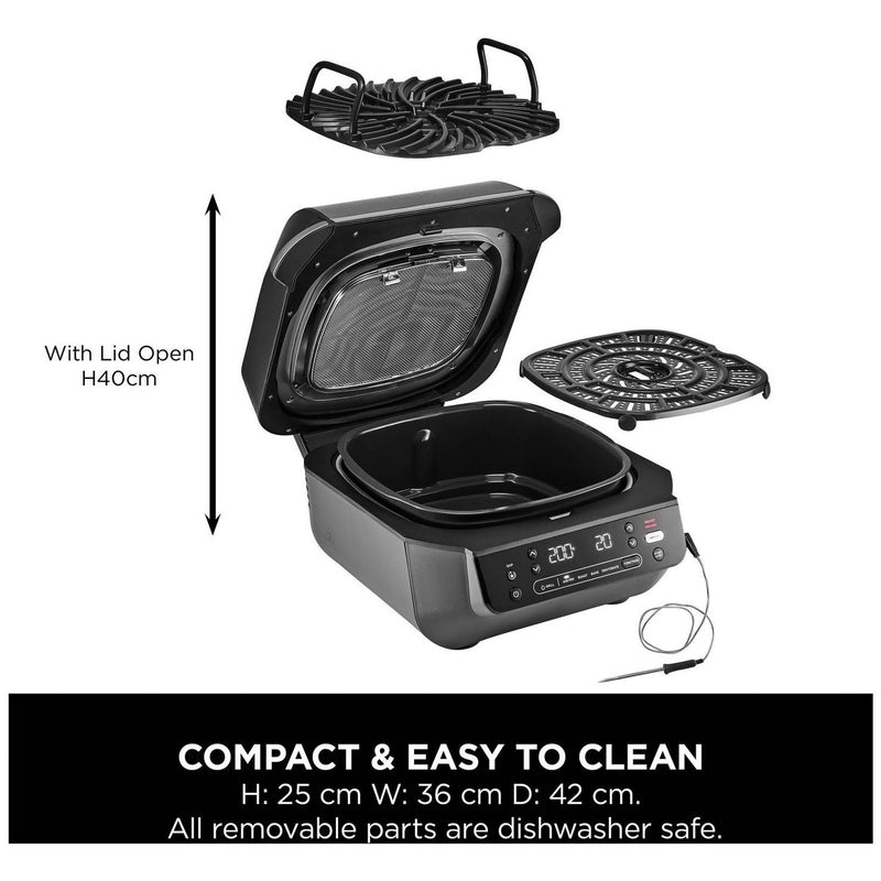 Ninja air fryer grill 5-in-1 EG351UK 5.7L, imported from the UK