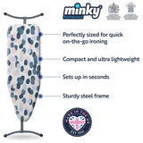 Minky CompactPro ironing board slate grey 97x33cm - British product