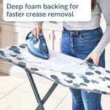 Minky CompactPro ironing board slate grey 97x33cm - British product