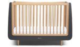 Snuz Kot Skandi Cot Bed - Slate and Natural GOODS Argos