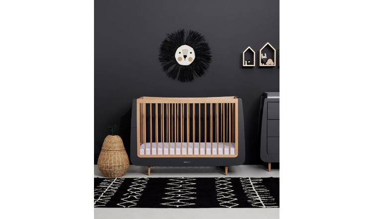 Snuz Kot Skandi Cot Bed - Slate and Natural GOODS Argos