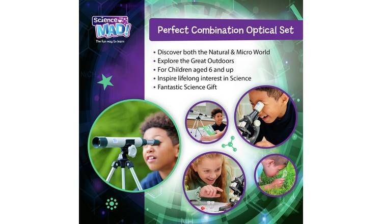 Science Mad Telescope and Microscope GOODS Argos