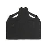 Habitat cross back apron charcoal grey cotton - imported from the UK