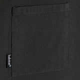 Habitat cross back apron charcoal grey cotton - imported from the UK