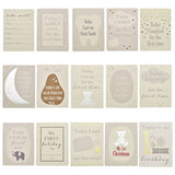 Bambino Little Star baby milestone cards set of 30 (British brand)