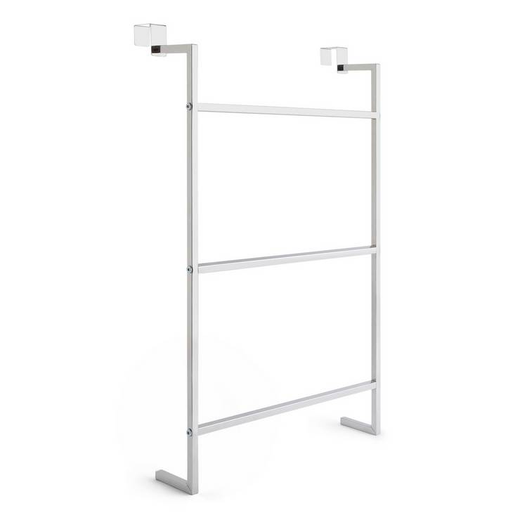 Habitat over door towel rail chrome three tier (British brand)