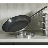 Habitat 28cm frying pan brushed stainless steel (British brand)
