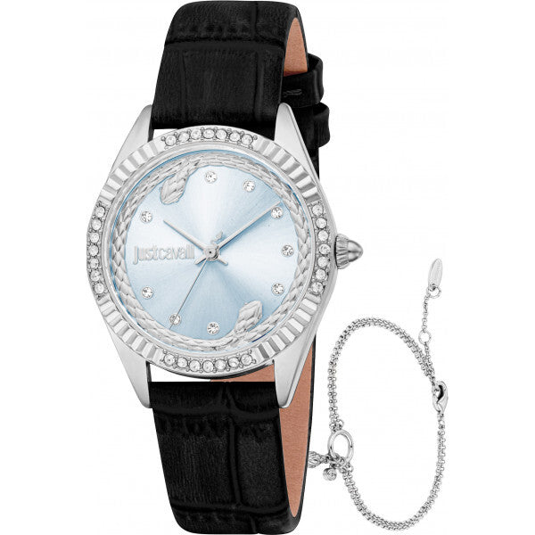 Just Cavalli Vittoria Glam watch and bracelet gift set, UK version
