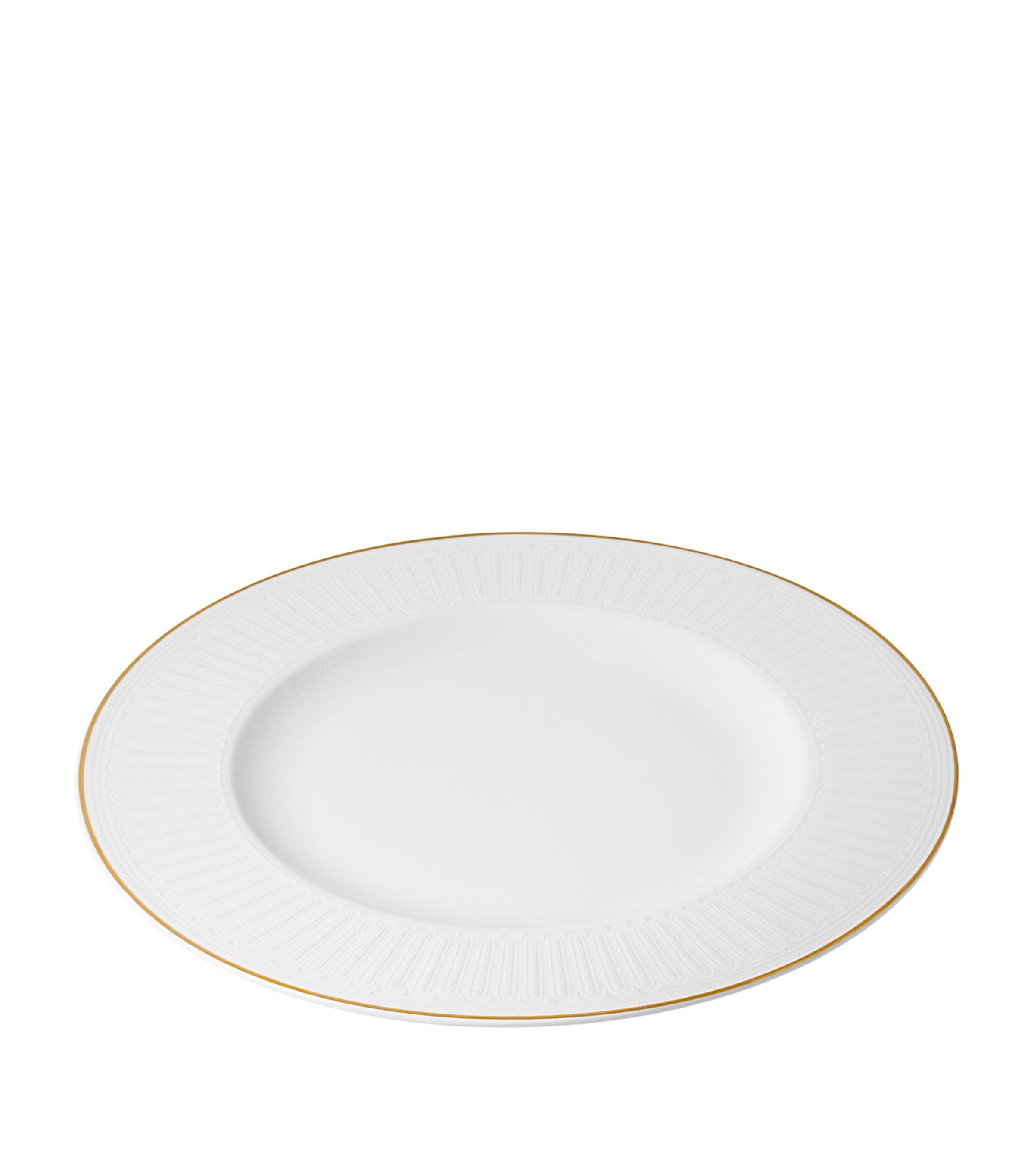 Villeroy & Boch bone porcelain Château Septfontaines flat plate 27.5cm (British brand)