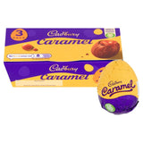 Cadbury Caramel Chocolate Easter Eggs 3 Pack   120g