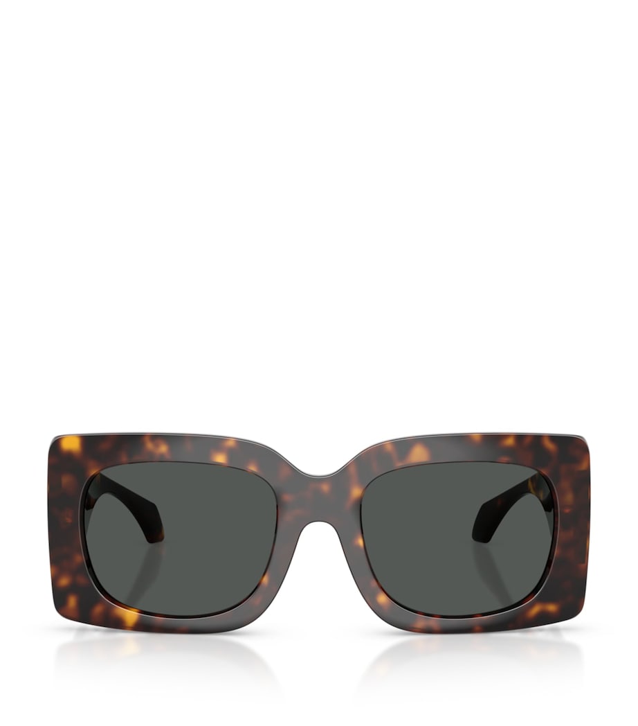 Versace square sunglasses with gold-tone accents British product