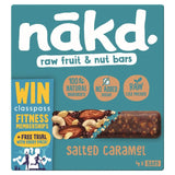 nakd. Salted Caramel Fruit & Nut Bars Multipack   4 x 35g GOODS M&S   