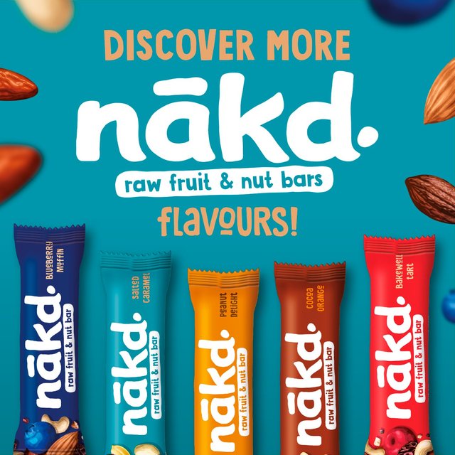 nakd. Salted Caramel Fruit & Nut Bars Multipack   4 x 35g GOODS M&S   