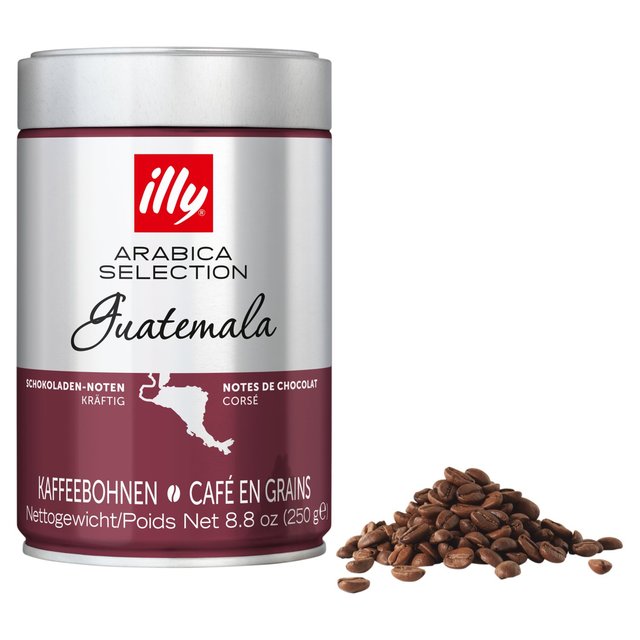 illy Monoarabica Guatemala Beans   250g GOODS M&S   