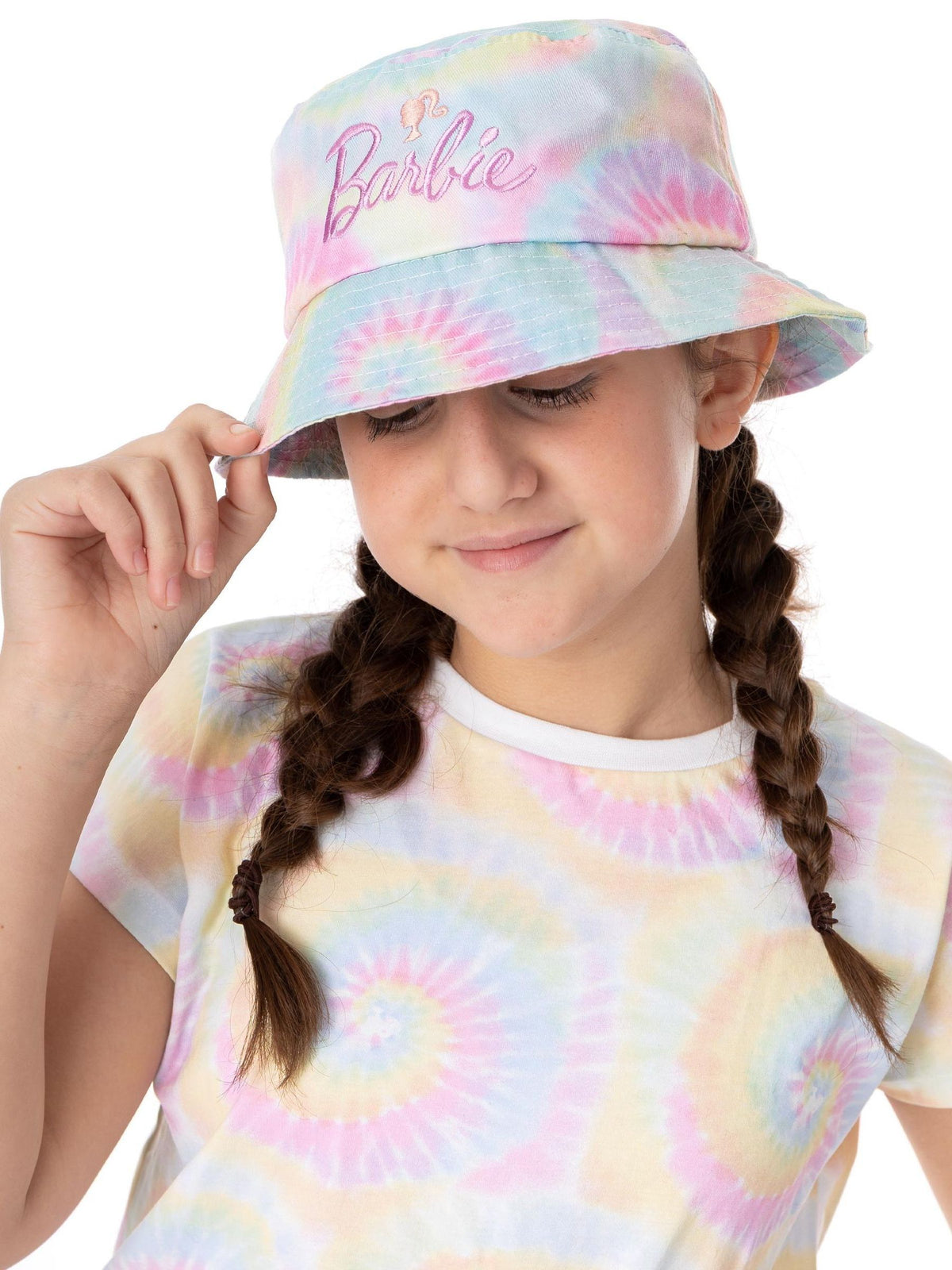 Vanilla Underground Barbie tie-dye bucket hat - British product