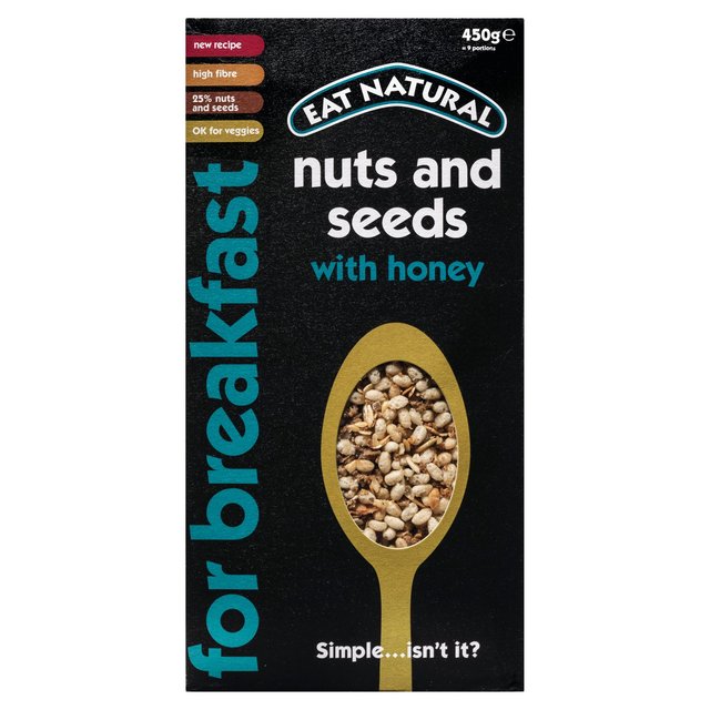 Eat Natural Nuts & Seeds with Honey Toasted Muesli   450g GOODS M&S   