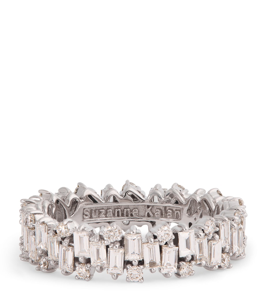 Suzanne Kalan white gold diamond eternity ring - British product