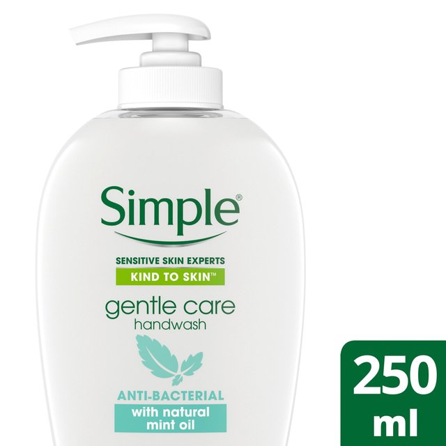 Simple Gentle Care Hand Wash   250ml GOODS M&S   