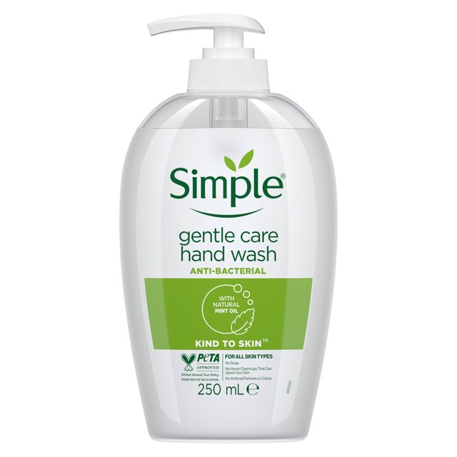 Simple Gentle Care Hand Wash   250ml GOODS M&S   