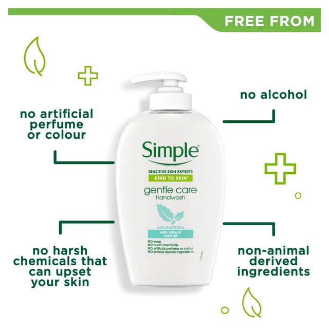 Simple Gentle Care Hand Wash   250ml