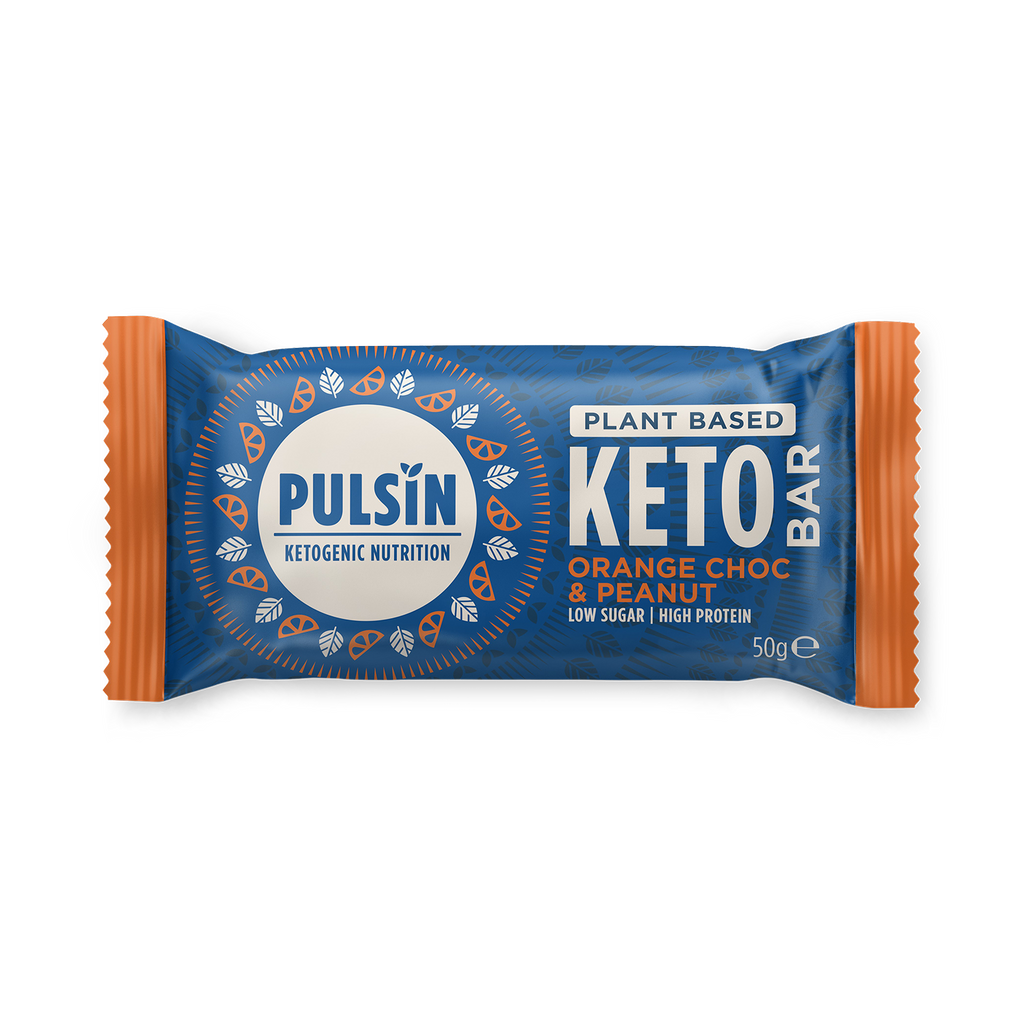 Pulsin Choc Fudge & Peanut Keto Bar 50g