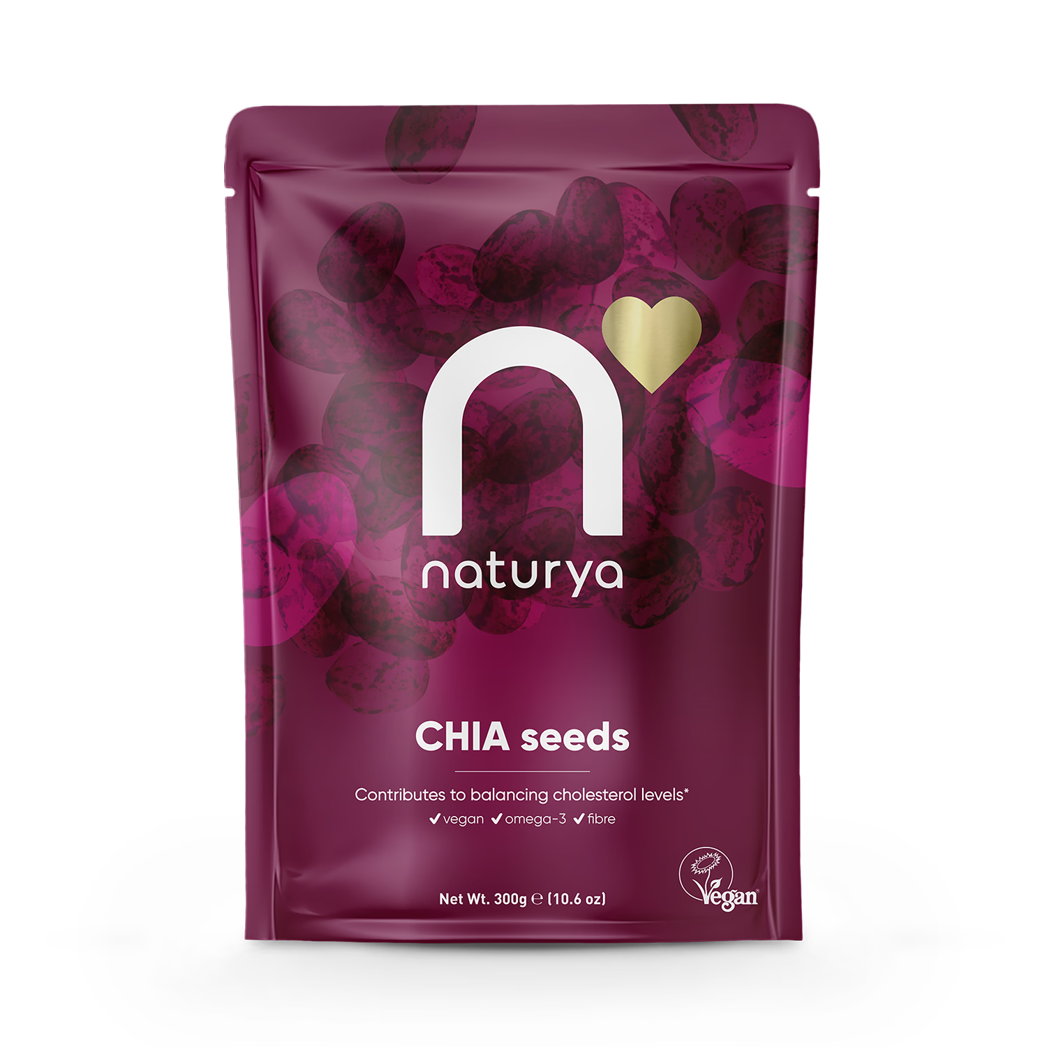 Naturya Chia Seeds 300g Packed In UK Facility, imported from the UK
