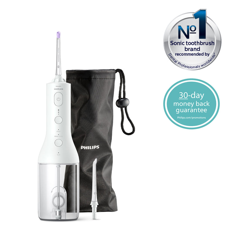 Philips Sonicare cordless power flosser 3000 white, imported from the UK