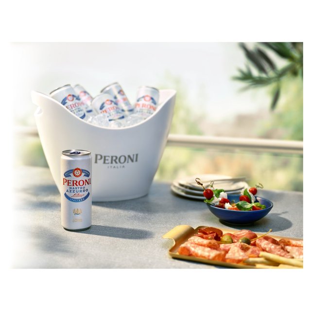 Peroni Nastro Azzurro Beer Lager Cans   6 x 330ml GOODS M&S   