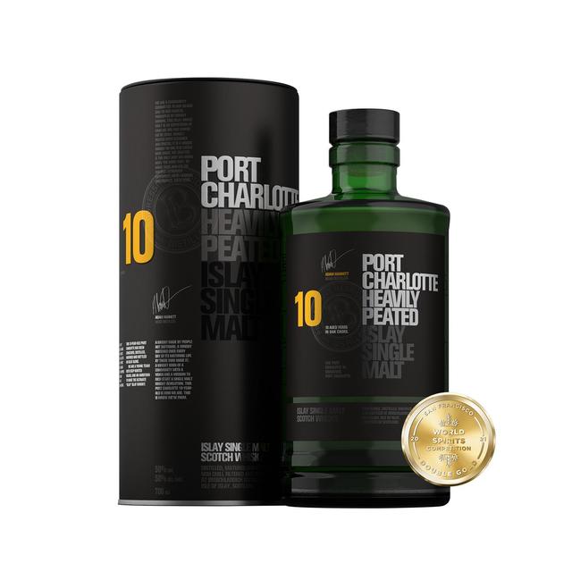 Port Charlotte 10 Year Old Islay Single Malt Scotch Whisky   70cl