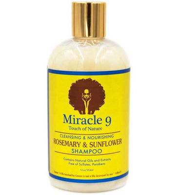 Superdrug Miracle 9 Rosemary And Sunflower Shampoo Gentle Cleanser For All Hair Types- Kjøp online hos McGrocer