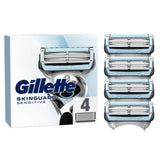 Gillette Skinguard Sensitive Razor Blades   4 per pack GOODS M&S   