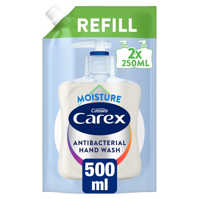 Carex Moisture Antibacterial Handwash Refill   500ml GOODS M&S   