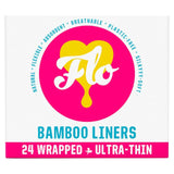 FLO Bamboo Daily Liners Wrapped & Ultra Thin   24 per pack GOODS M&S   