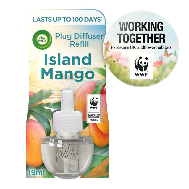 Airwick Pure Island Mango Plug In Refill   19ml GOODS M&S   