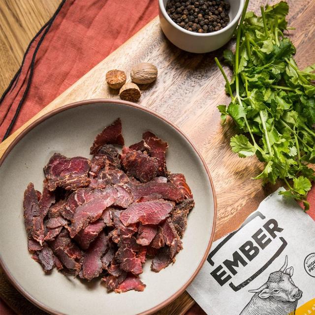 Ember Snacks Original Flavour Beef Biltong   25g GOODS M&S   