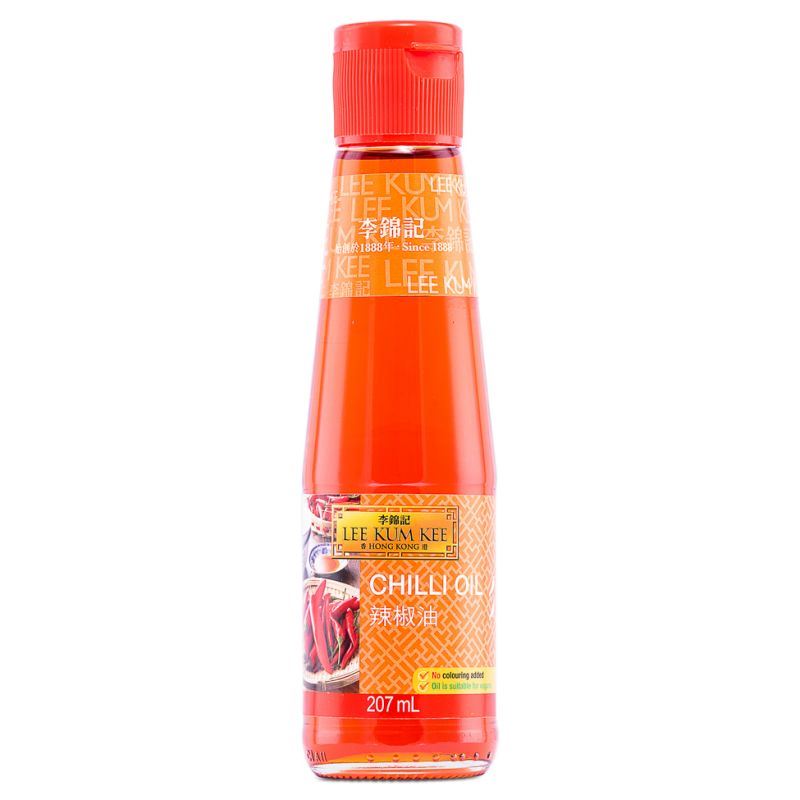 Lee Kum Kee chilli oil for Asian cooking - British product
