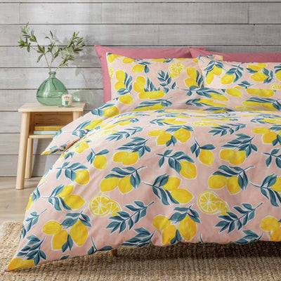 Argos Argos Home Lemon Print Bedding Set Single- Buy online at McGrocer