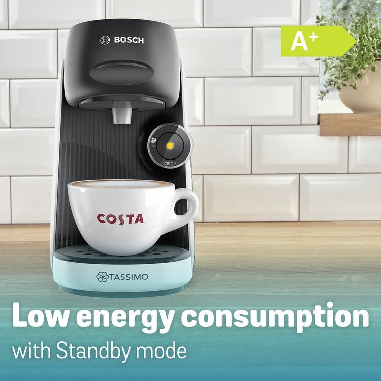 Tassimo pod coffee machine white, UK version