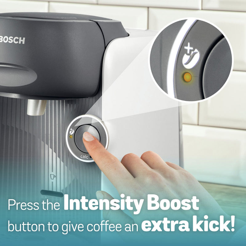 Tassimo pod coffee machine white, UK version