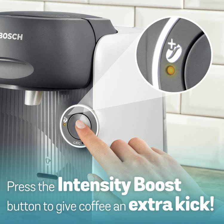Tassimo pod coffee machine white, UK version
