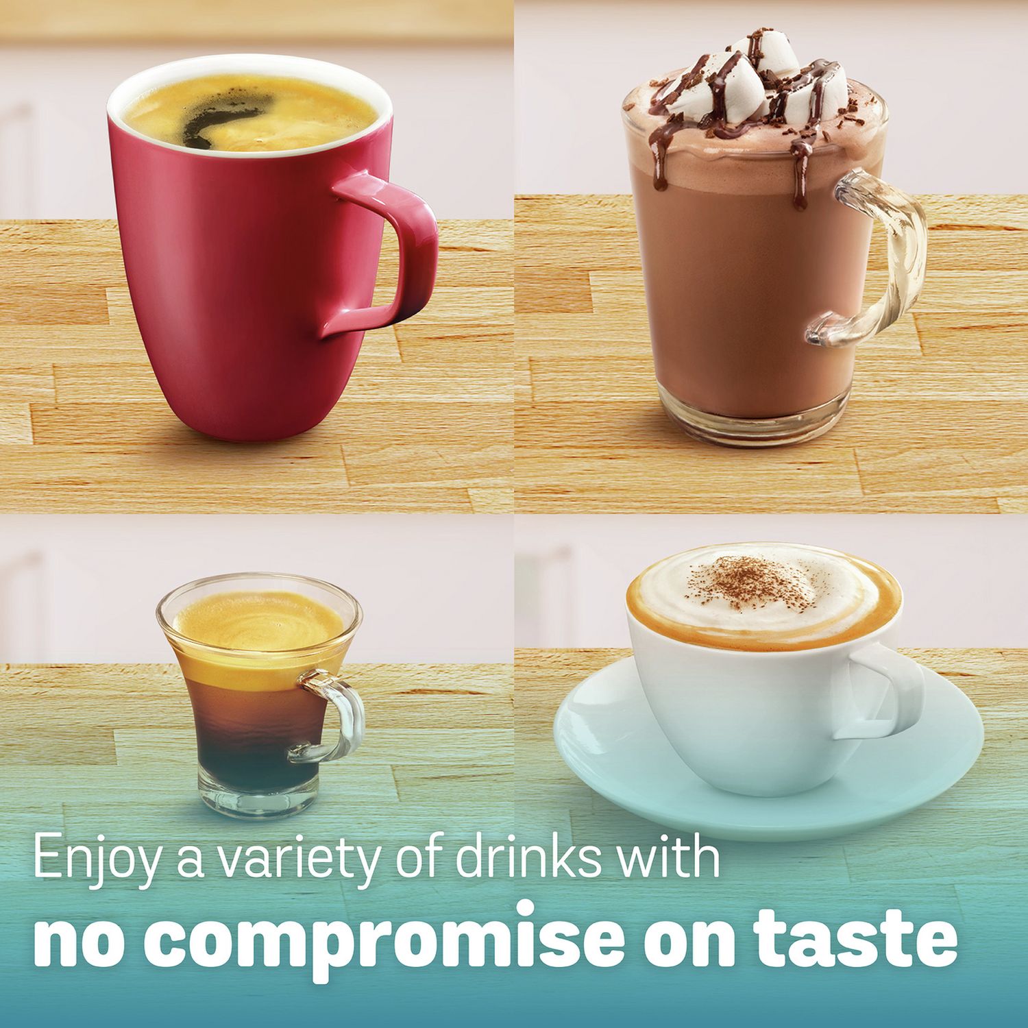 Tassimo pod coffee machine white, UK version
