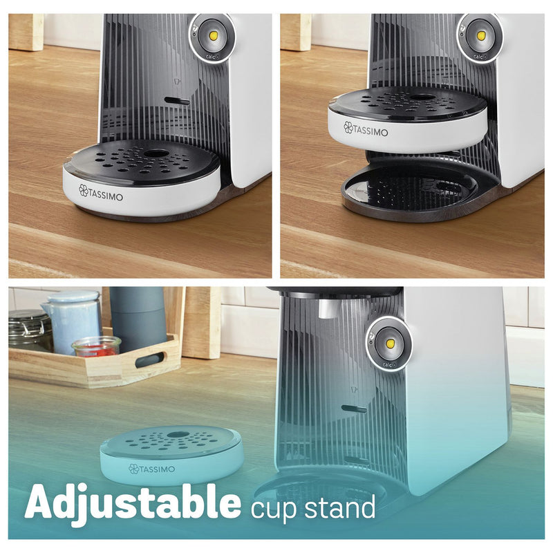Tassimo pod coffee machine white, UK version