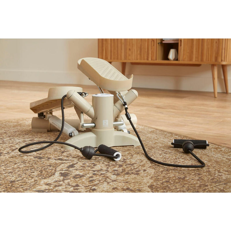 Decathlon 500 stepper with elastic handles compact frame - British product