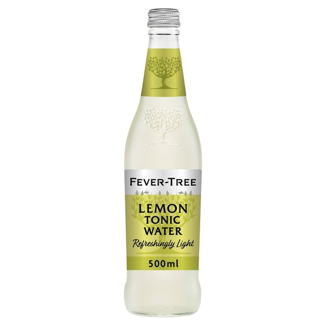 Fever-Tree Refreshingly Light Lemon Tonic Water   500ml GOODS M&S   