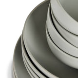 Habitat stoneware dinner set in matte grey, UK version