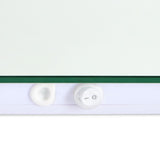 Argos Home bathroom mirror LED battery powered white 50x39cm, UK version