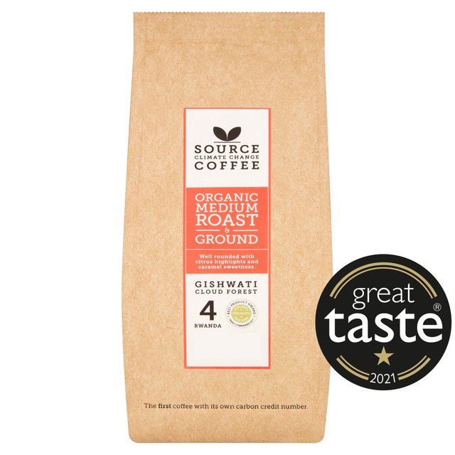 Source Organic Gishwati Ground Coffee   227g