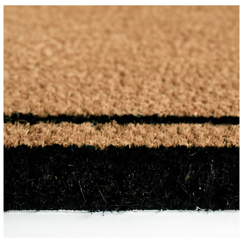 Argos Home coir doormat long border 40x120cm, imported from the UK
